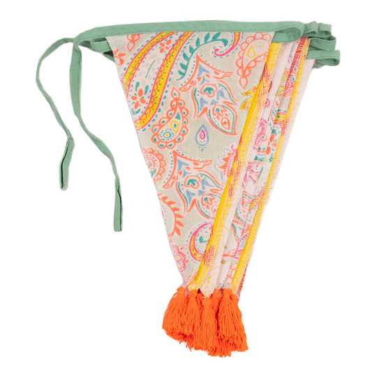 Lippuviirinauha Kangasta Boho Paisley
