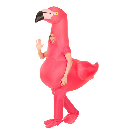 Täytettävä Flamingo Naamiaisasu