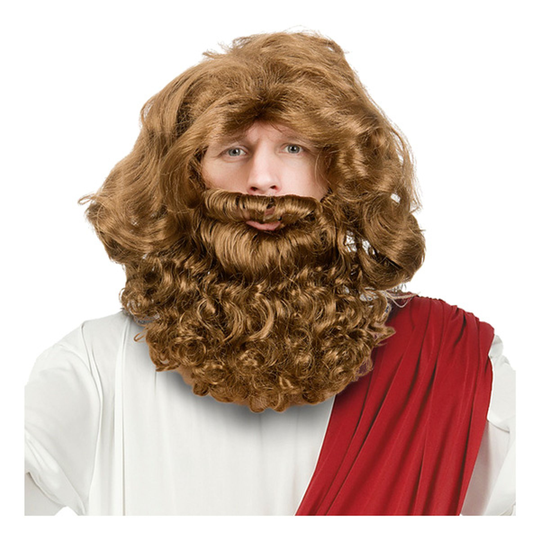 Jeesus Peruukkisetti - One size