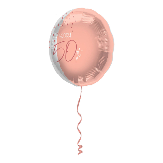 Folioilmapallo Happy 50th Lush Blush
