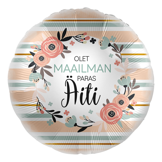 Folioilmapallo Olet Maailman Paras Äiti