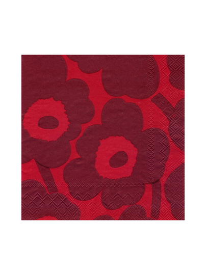 Unikko-servetti 33 x 33 cm, 20 kpl