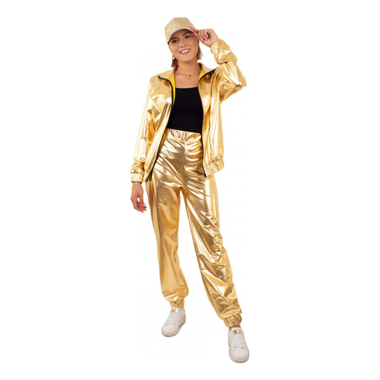 Tracksuit Kulta Naisten Naamiaisasu - X-Small