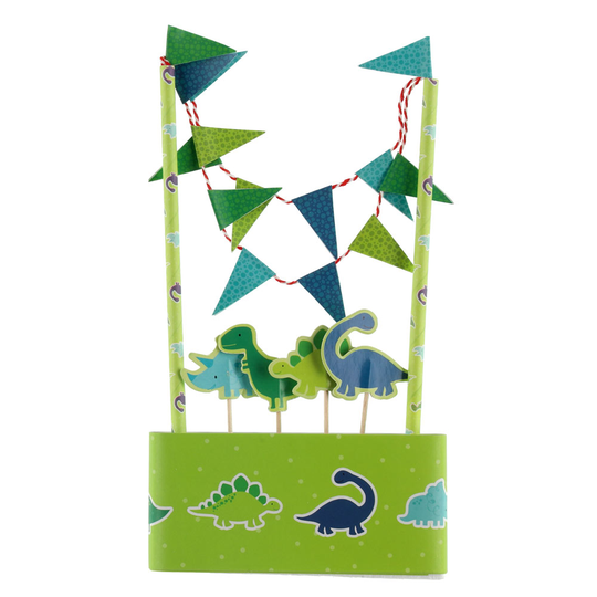 Kakkukoriste, Lippuviiri ja koristeet, Dinosaurus