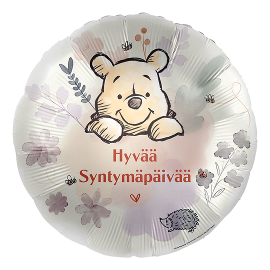 Folioilmapallo Disney Nalle Puhin Syntymäpäivä Toivotukset