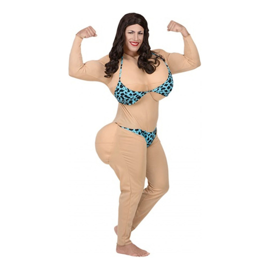 Miehekäs Bikinineiti Naamiaisasu - X-Large