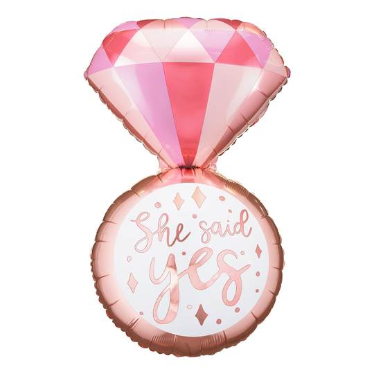 Foliopallo Sormus She Said Yes