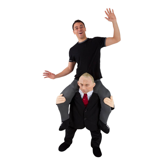 Venäläinen Presidentti Reppuselkä Naamiaisasu - One size