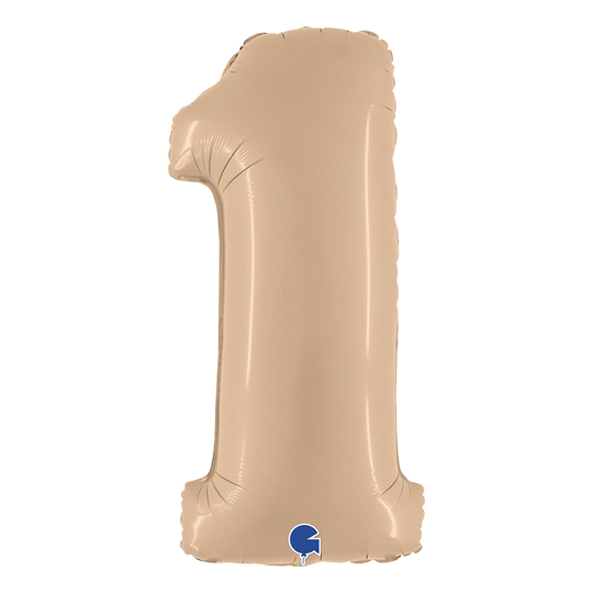 Numeroilmapallo Satin Nude - Numero 1