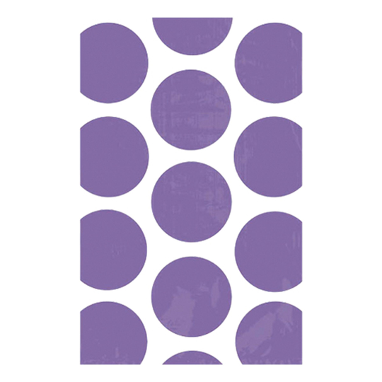 Lahjapussit Polka Dot Violetti - 10-pakkaus