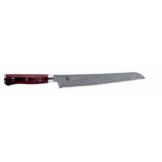 Zanmai Flame Classic Damascus Pro -leipäveitsi 23 cm.