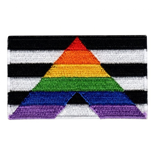 Kangasmerkki Lippu Straight Ally - Keskikoko