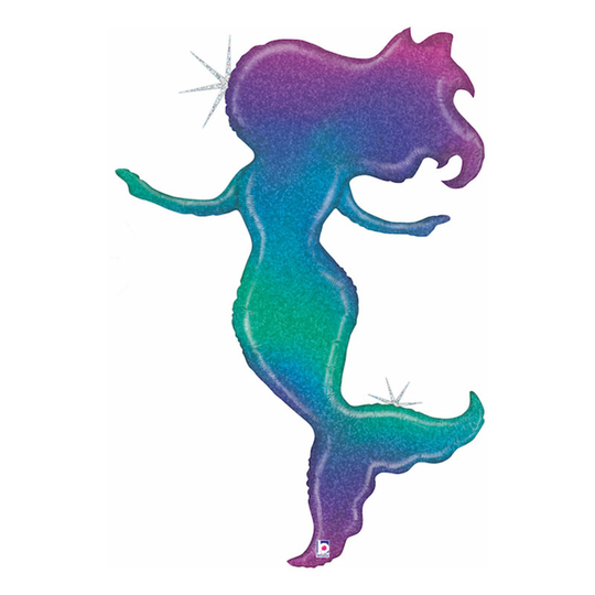 Folioilmapallo Merenneito Glitter