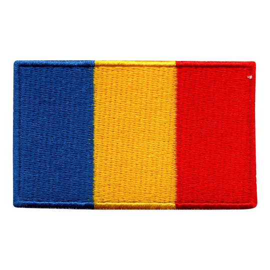Kangasmerkki Lippu Romania/T?ad