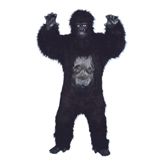 Villi Gorilla Deluxe Naamiaisasu - One size