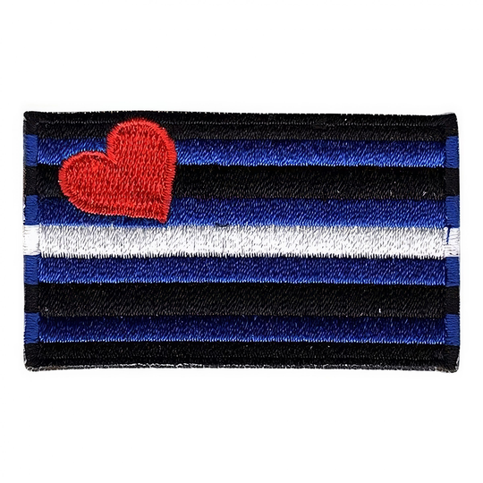Kangasmerkki Lippu Pride BDSM - Suuri