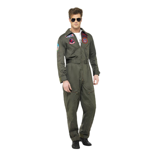 Top Gun Deluxe Naamiaisasu - Medium