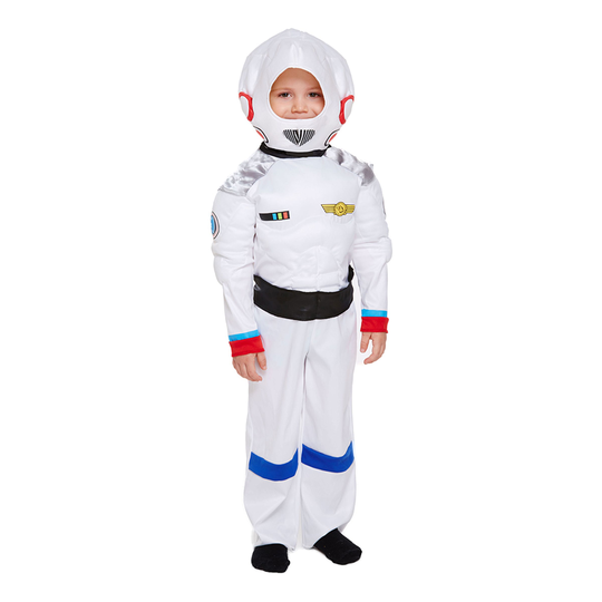 Astronautti Lasten Naamiaisasu - One size