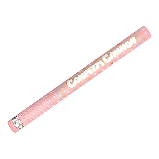 Konfettitykki Pyörylät Kulta/Hopea - 60 cm