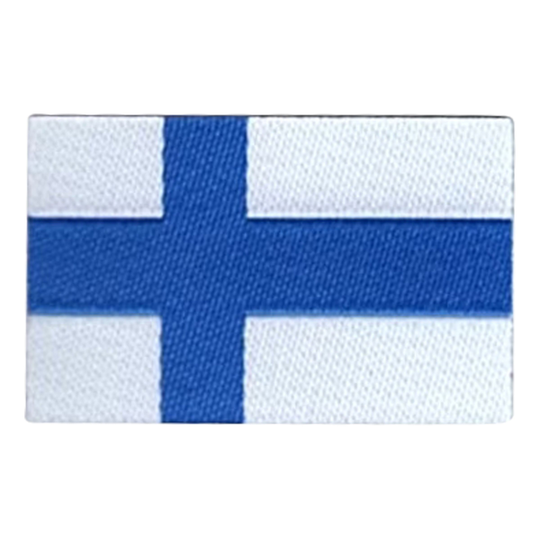Kangasmerkki Suomen Lippu - Keskikoko