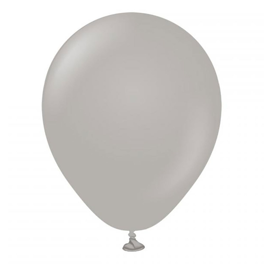 Lateksi-ilmapallot Professional Mini Harmaat - 25-pakkaus