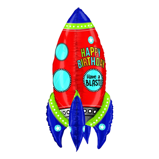 Folioilmapallo Blasting Birthday Rocket