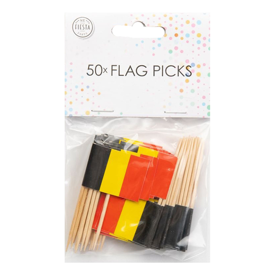 Juhlatikut Belgia - 50-pakkaus