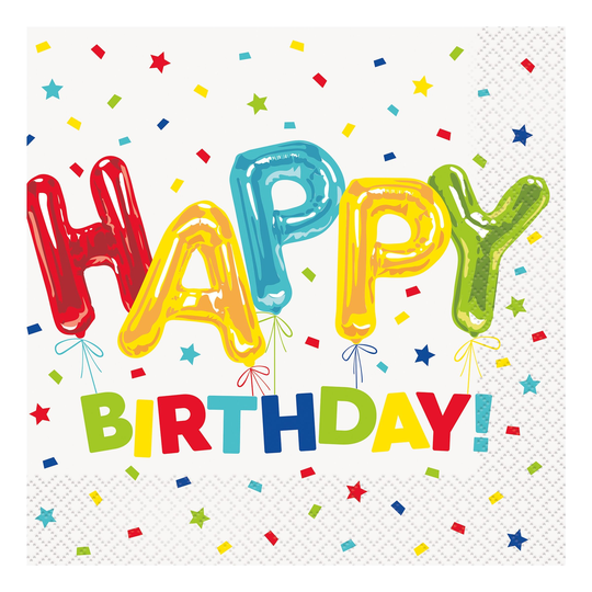 Servetit Happy Birthday