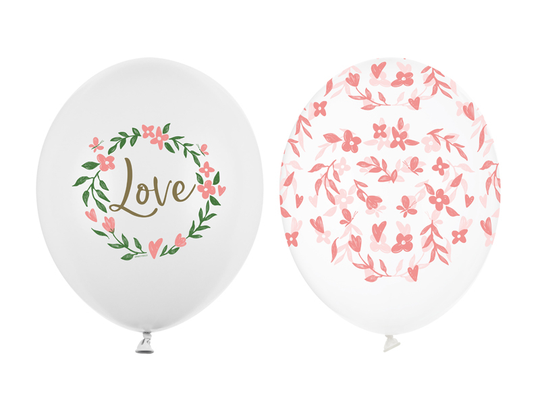 Ilmapallot - Love mix, 30cm, 50kpl