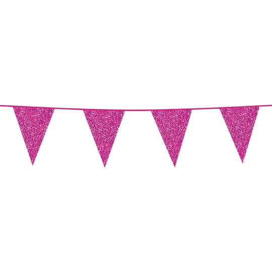Lippuviirinauha Hot Pink Kimalle