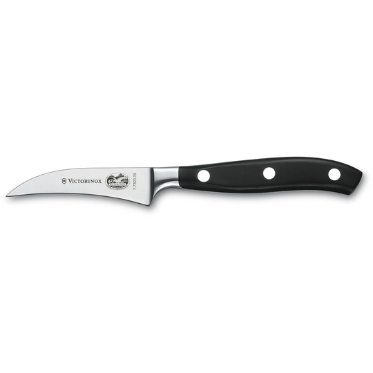 Victorinox Grand Mâitre -koristeluveitsi, musta, 8 cm
