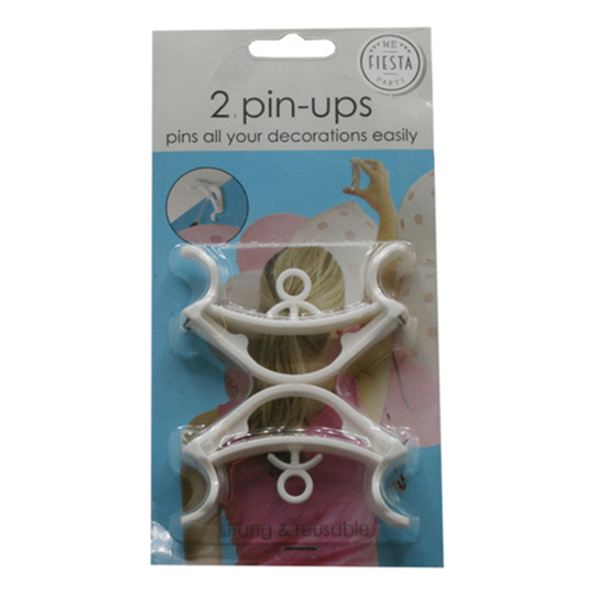 Pin Up Kiinnittimet - 2-pakkaus