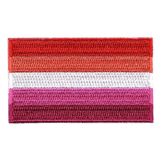 Kangasmerkki Lippu Pride Lesbian - Suuri
